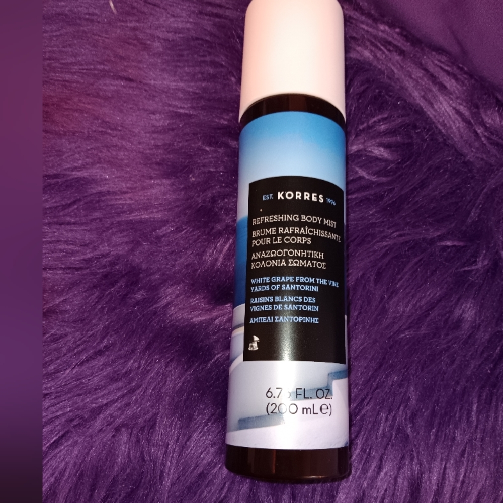 Korres body mist